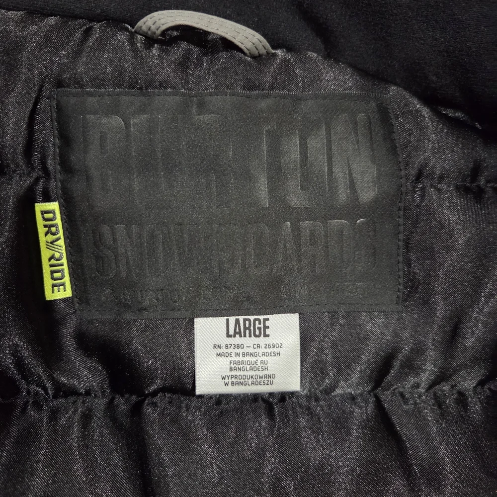 Burton Men's Snowboard Ski Hooded Jacket Size Large - Picture 9 of 11